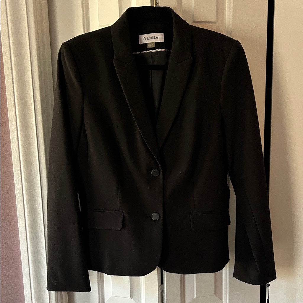 Calvin Klein Black Women's Blazer